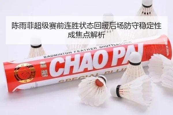 陈雨菲超级赛前连胜状态回暖后场防守稳定性成焦点解析